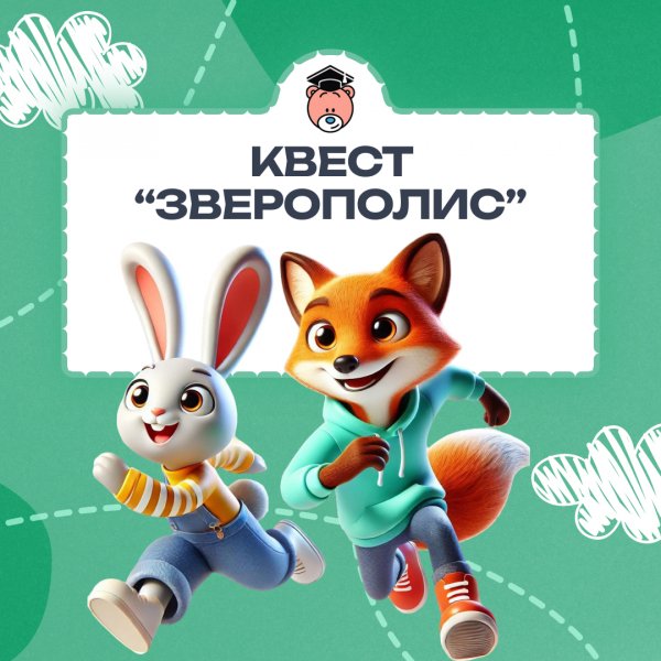 Квест-игра "Зверополис" в нашей школе! 